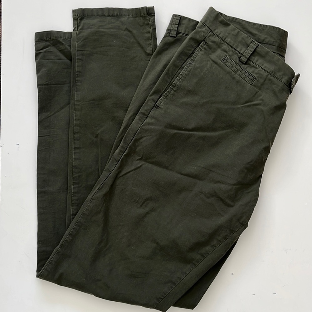 ARI green cotton chino